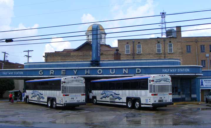 Greyhound MCI 102DL3 6401 & 6234